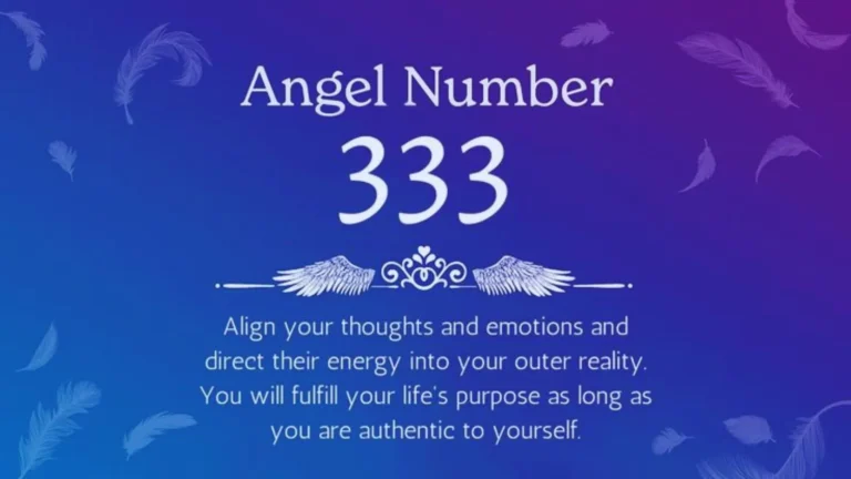 333 Angel Number Meaning